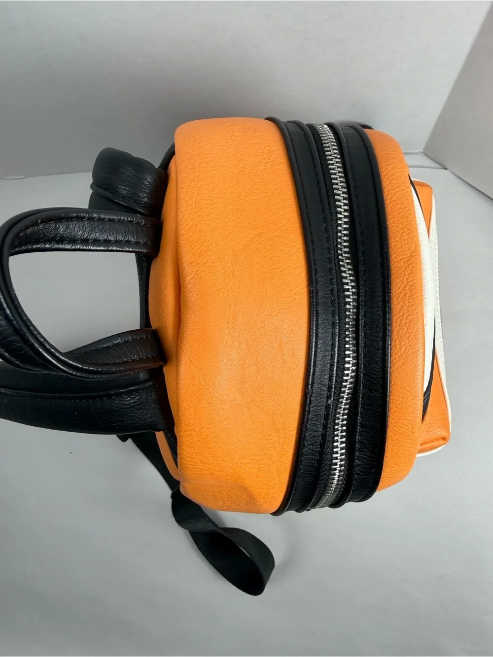 Loungefly Disney Pixar Mini Backpack Finding Nemo Orange HEART LOGO